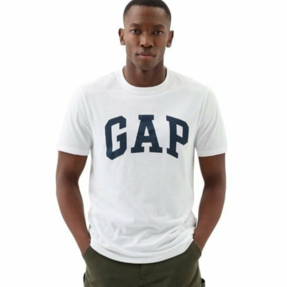 GAP White Logo Tee